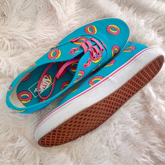 VANS Authentic x Odd Future Donut Scuba Blue Size 11.5 with Box - Picture 6 of 7